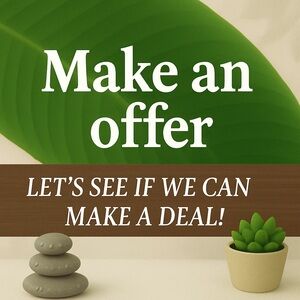 💕 I LOVE OFFERS💕 LET’S SEE IF WE CAN MAKE A DEAL!
